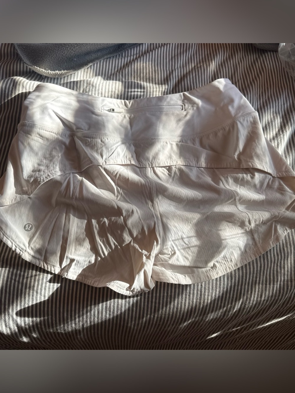 lululemon athletica White Women's Athletic Running Shorts